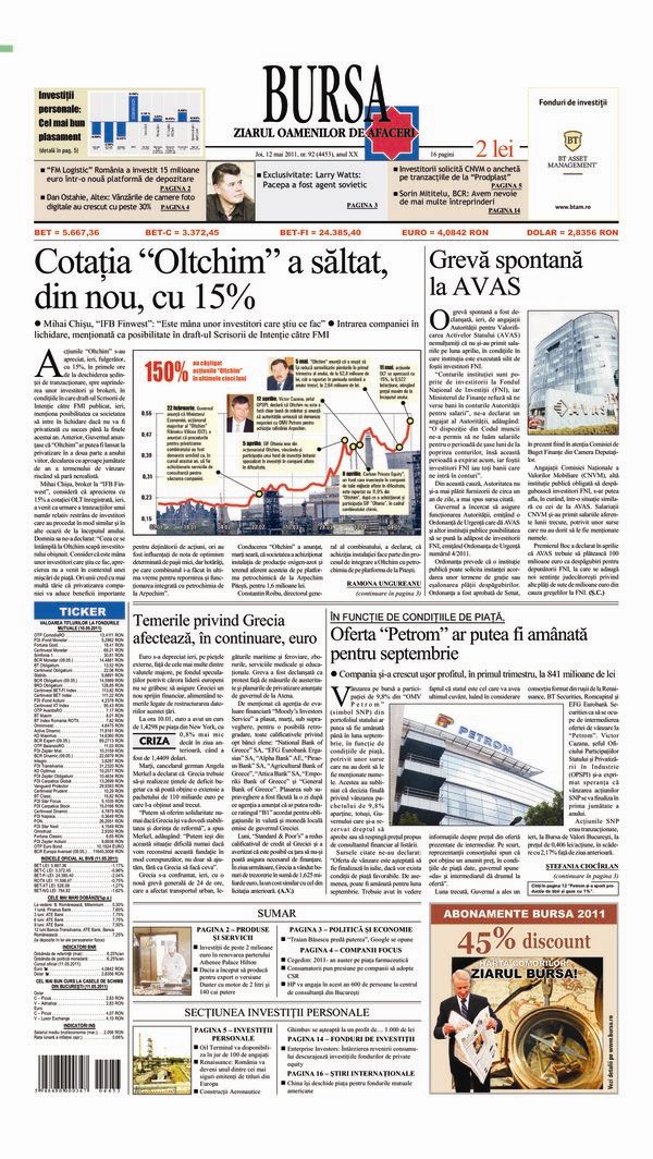 Ediţia din 01.05.2025