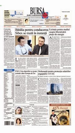 Prima pagină 13.05.2011
