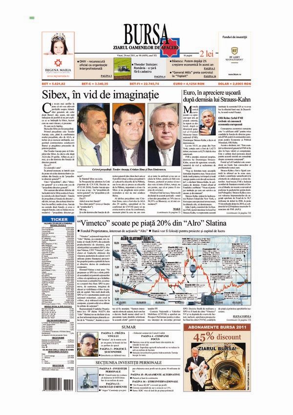 Ediţia din 20.05.2011