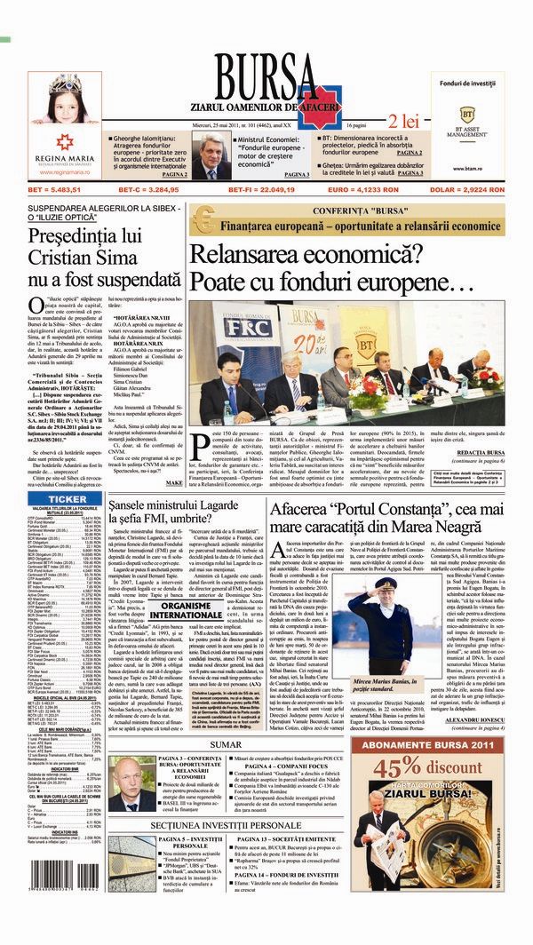 Ediţia din 01.05.2025
