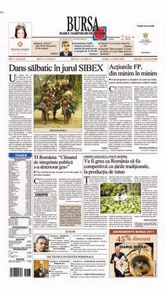 Prima pagină 26.05.2011