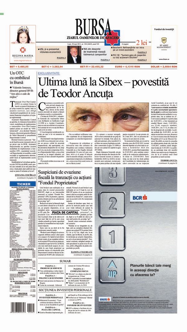 Ediţia din 01.05.2025