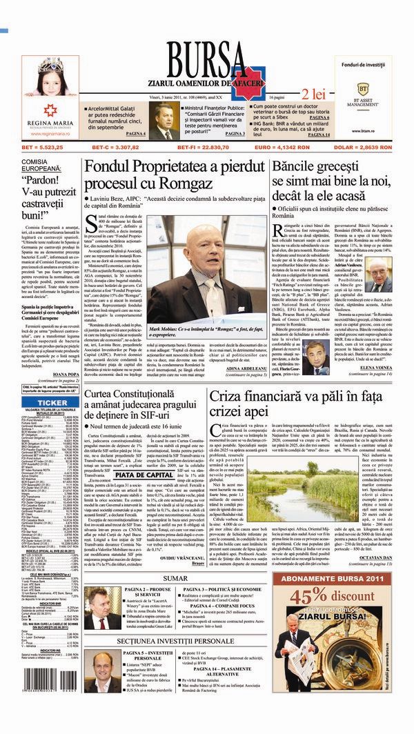 Ediţia din 01.05.2025