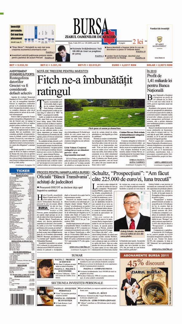 Ediţia din 01.05.2025