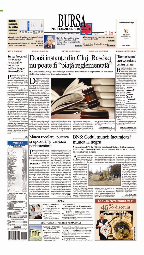 Ediţia din 27.07.2026