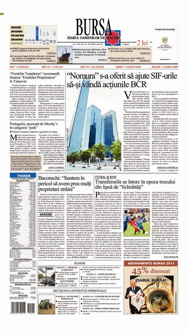 Ediţia din 17.07.2026