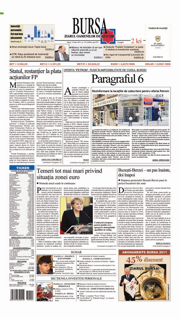 Ediţia din 01.05.2025