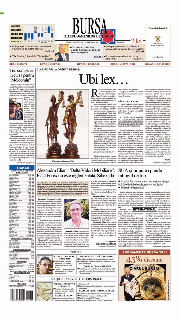 Ediţia din 21.07.2026