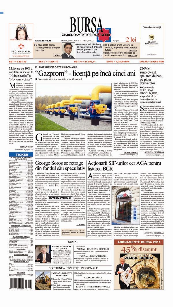 Ediţia din 01.05.2025