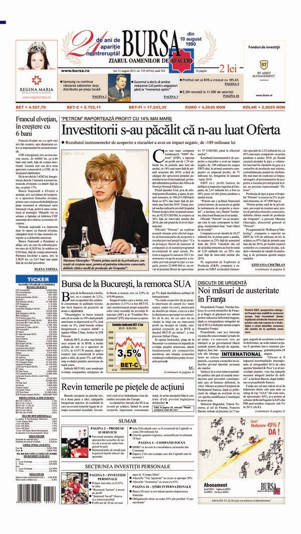 Ediţia din 17.07.2026