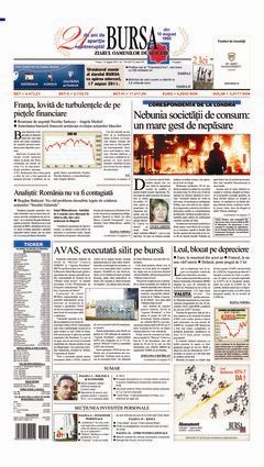 Prima pagină 12.08.2011