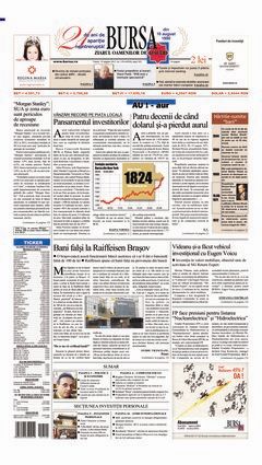 Prima pagină 19.08.2011