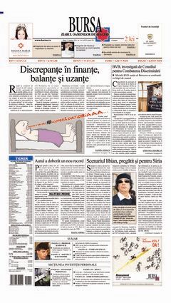 Prima pagină 23.08.2011