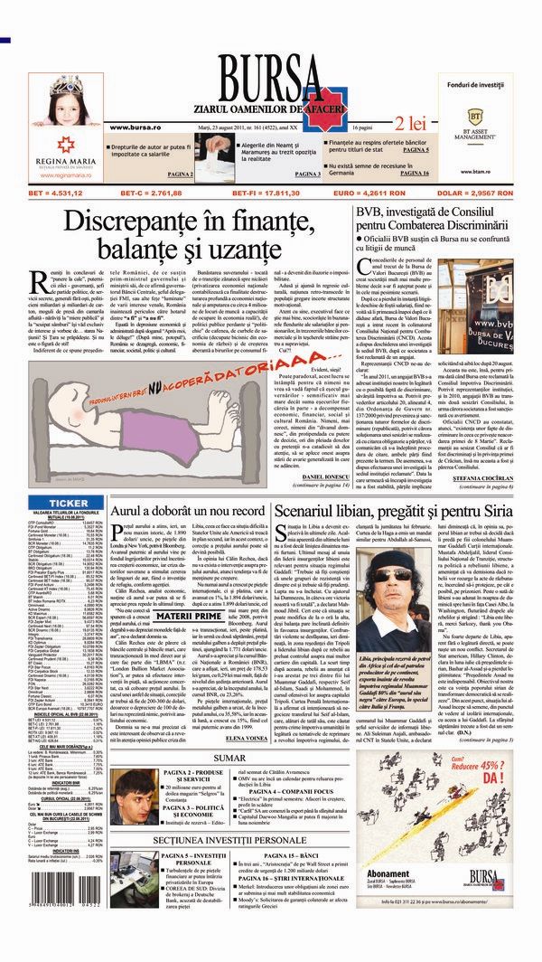 Ediţia din 01.05.2025