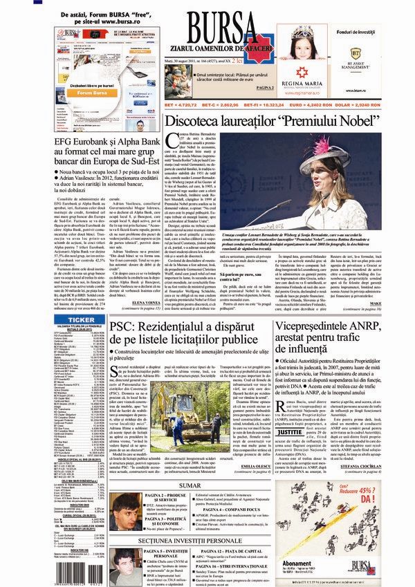 Ediţia din 30.08.2011