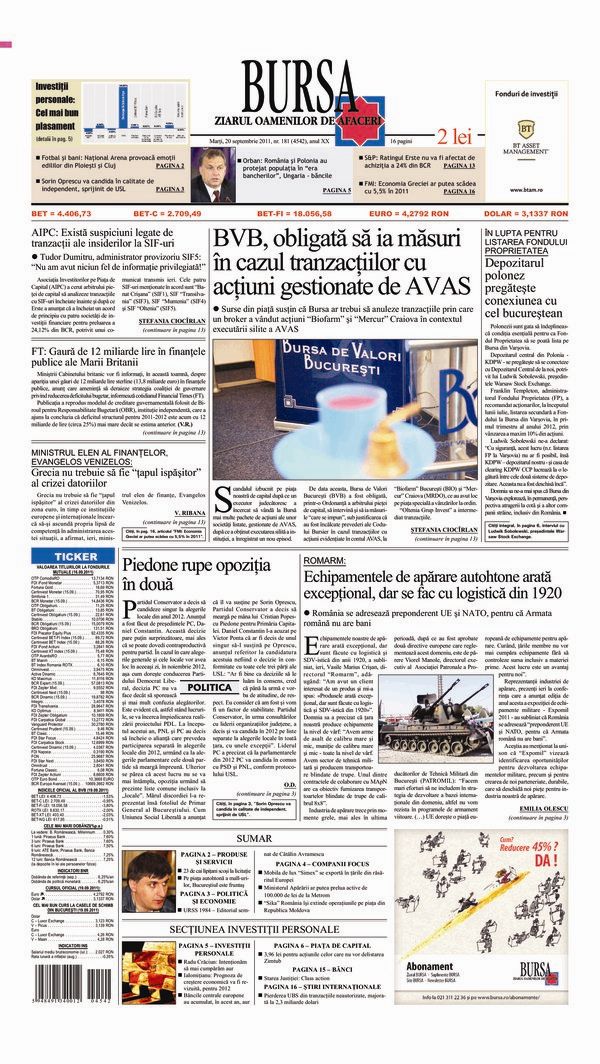 Ediţia din 01.05.2025