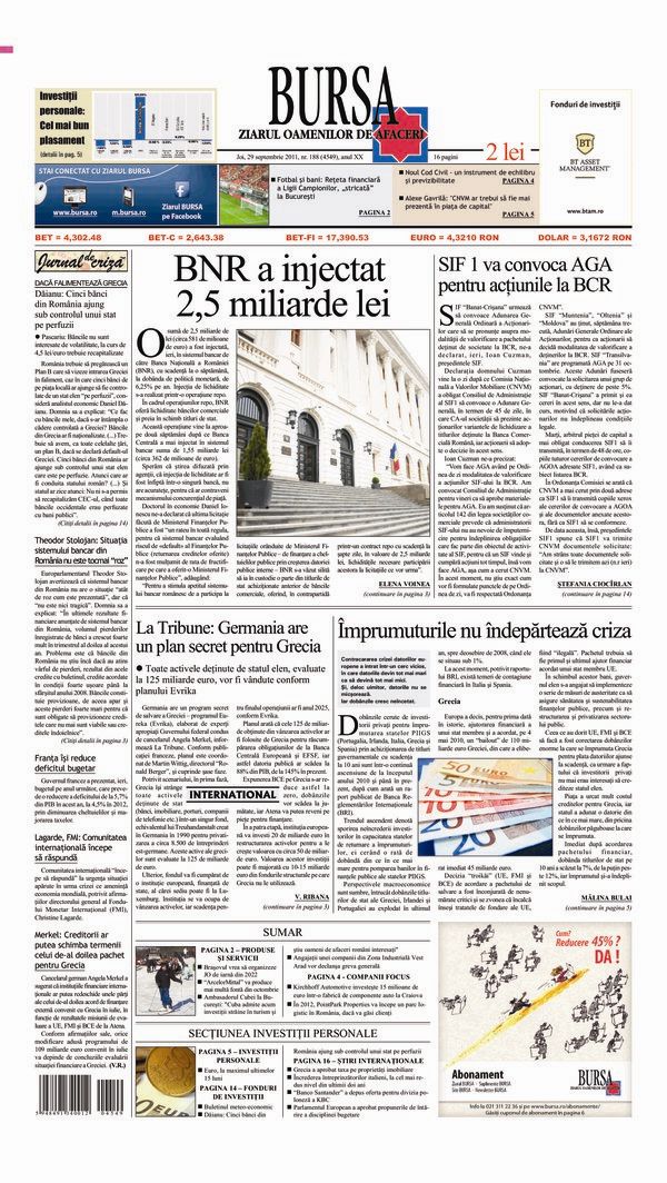 Ediţia din 30.04.2025