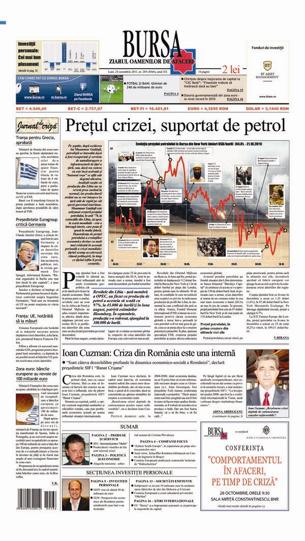 Ediţia din 24.10.2011