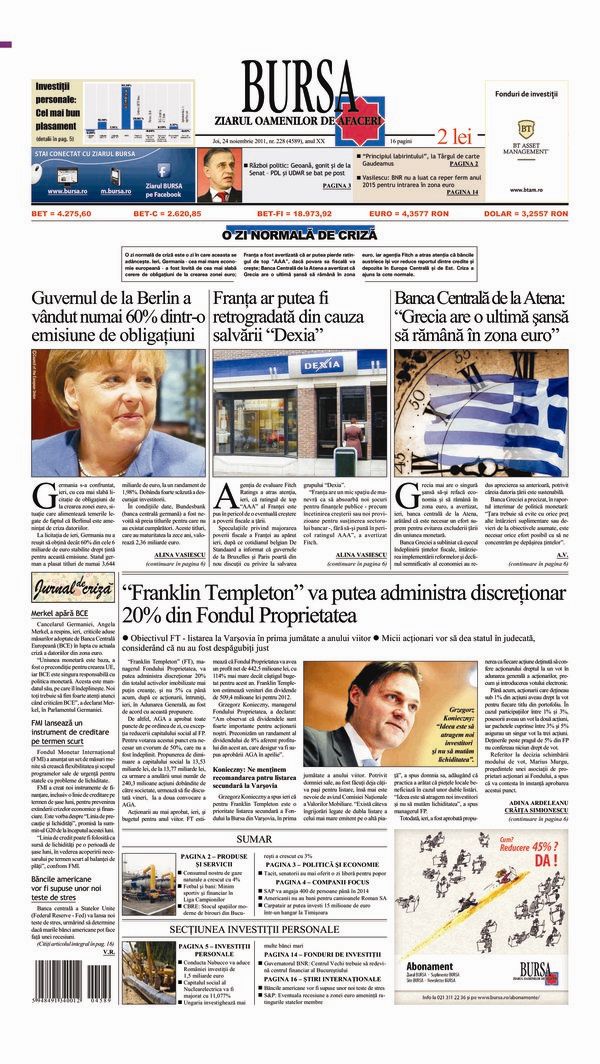 Ediţia din 01.05.2025