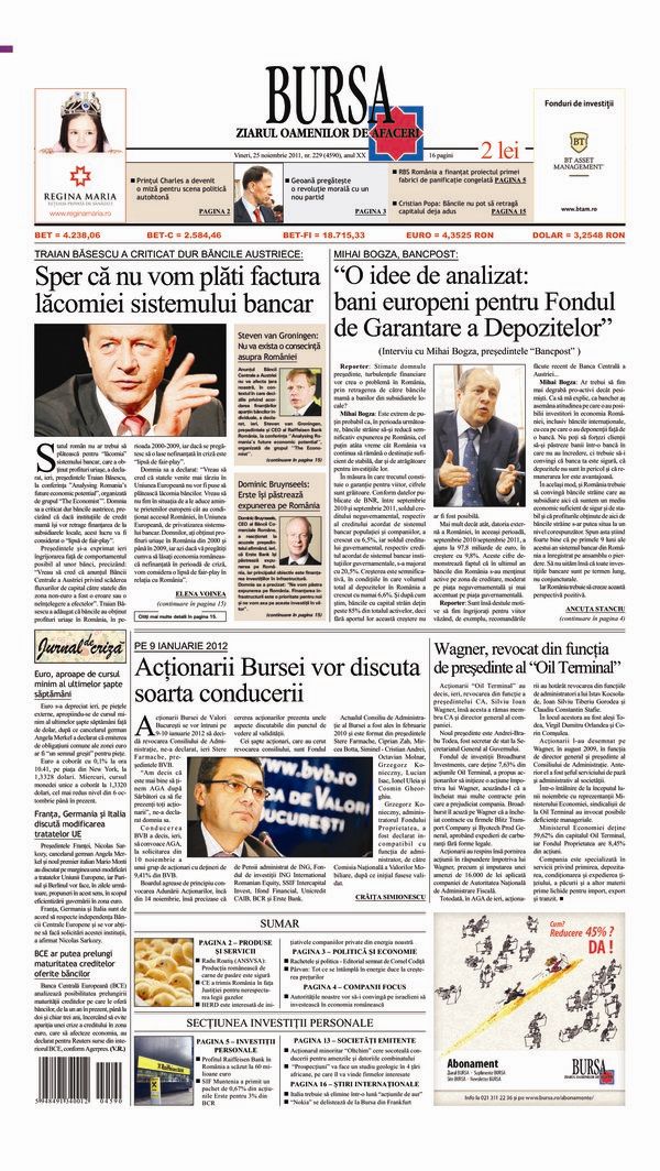 Ediţia din 25.11.2011