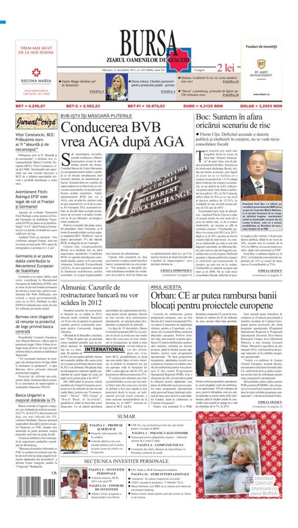 Ediţia din 01.05.2025