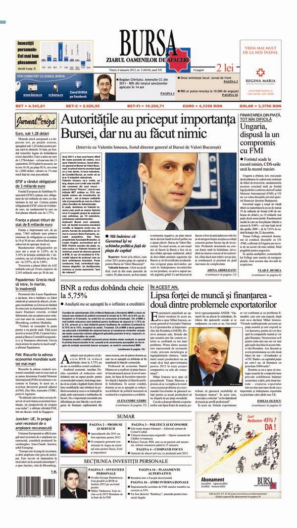 Ediţia din 06.01.2012