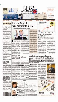 Prima pagină 10.01.2012