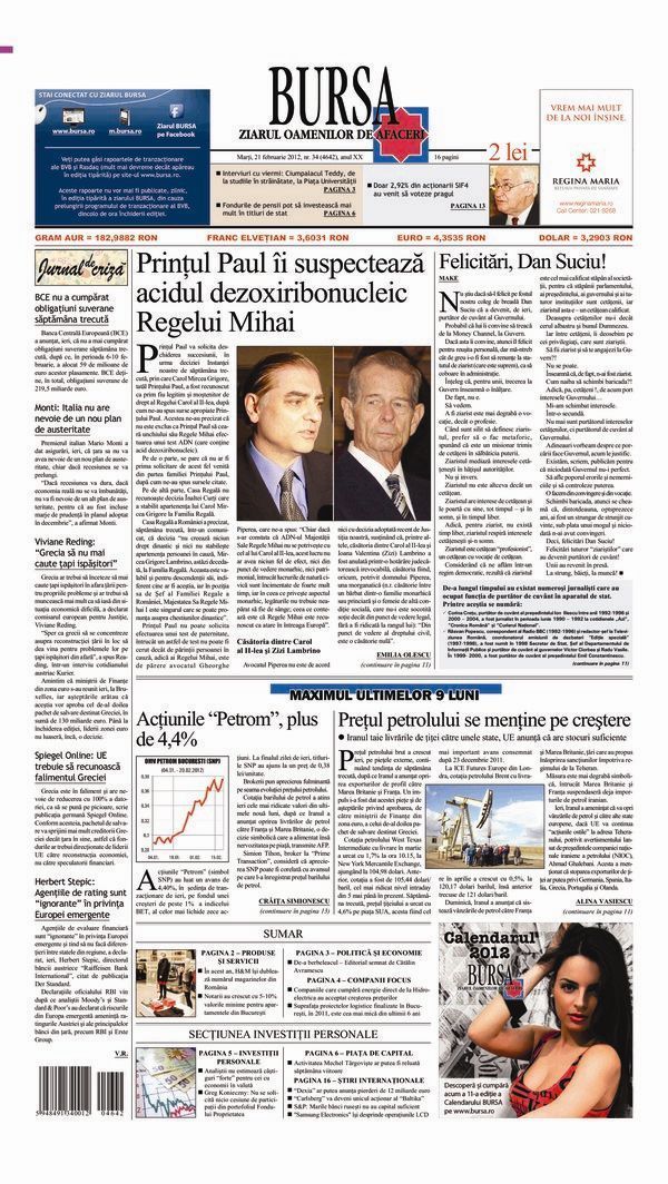 Ediţia din 01.05.2025