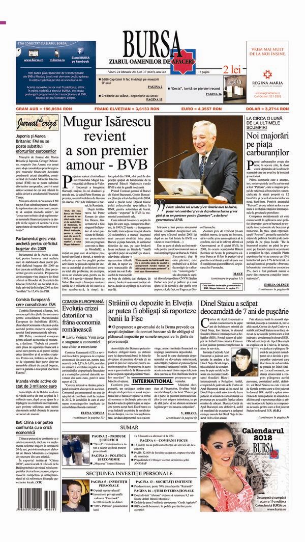 Ediţia din 01.05.2025