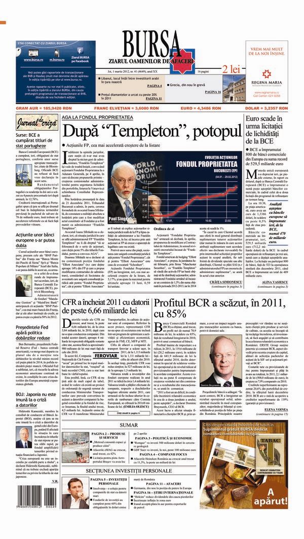Ediţia din 01.05.2025