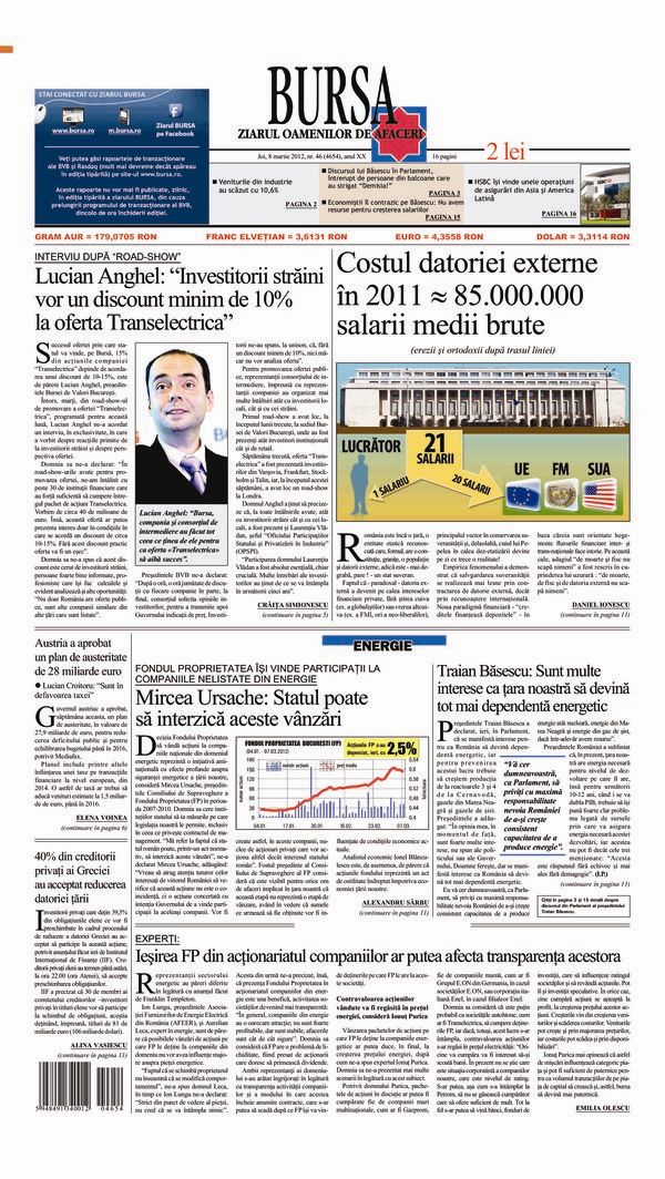 Ediţia din 01.05.2025