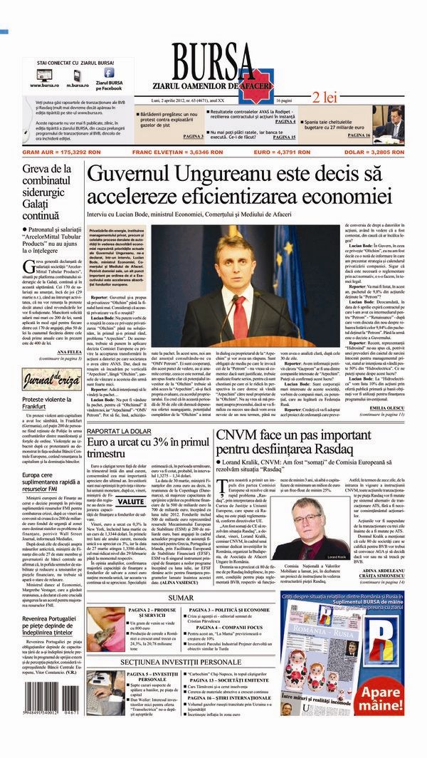 Ediţia din 01.05.2025