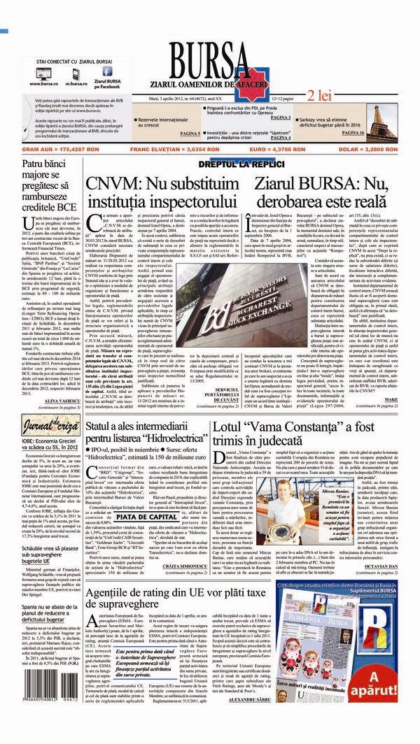 Ediţia din 01.05.2025