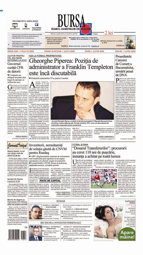 Ediţia din 04.04.2012