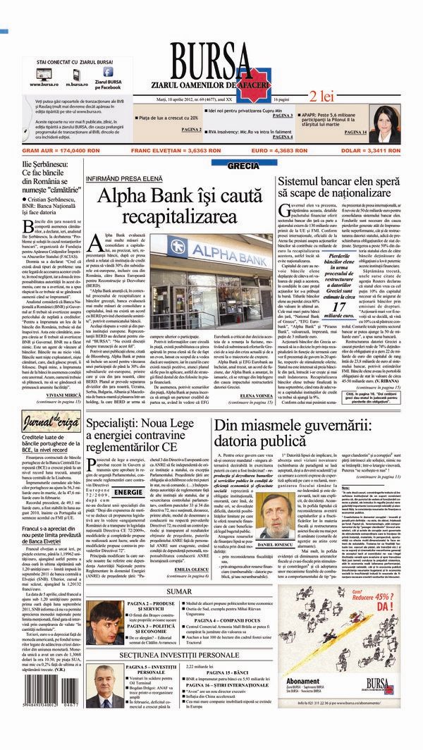 Ediţia din 01.05.2025