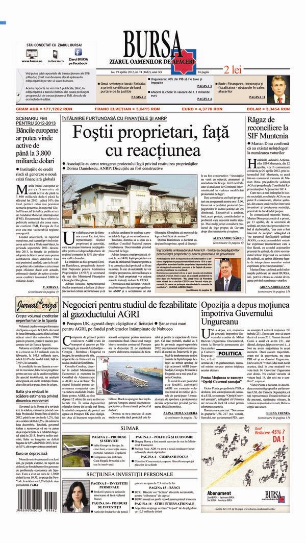 Ediţia din 01.05.2025