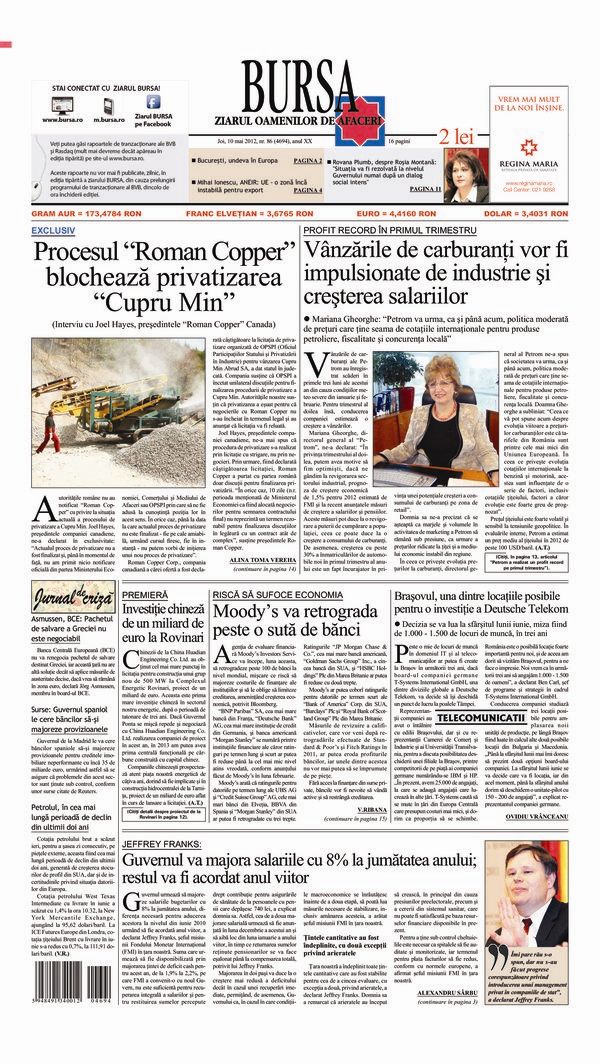 Ediţia din 01.05.2025