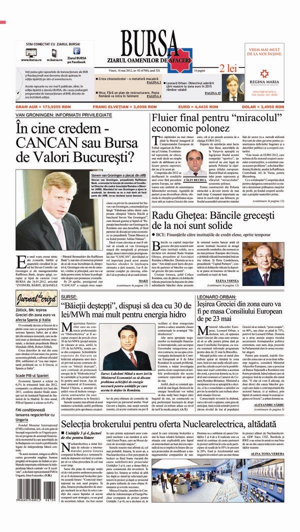 Ediţia din 01.05.2025