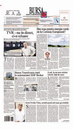 Prima pagină 25.05.2012