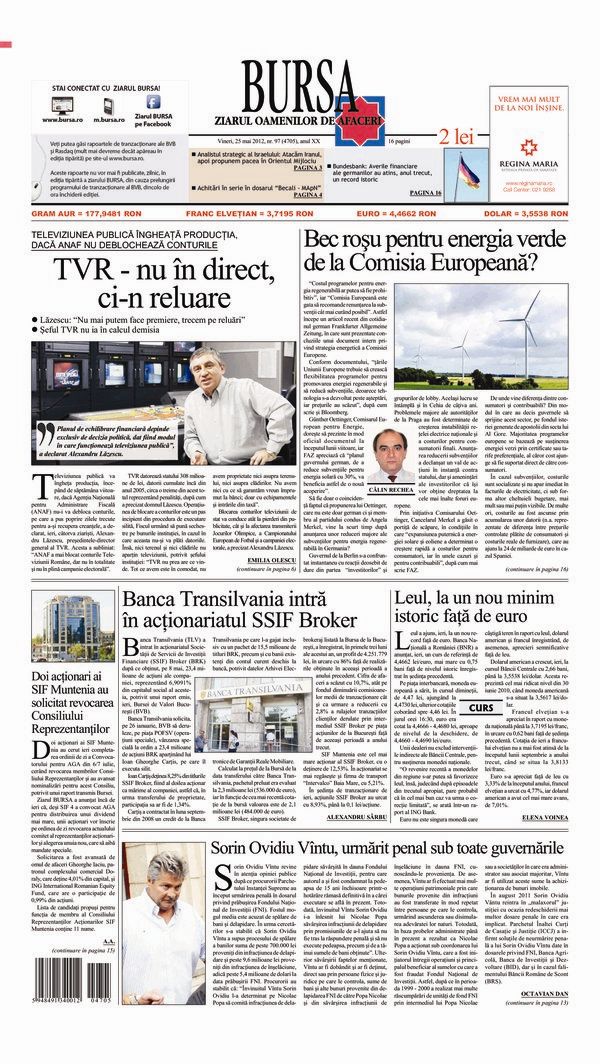Ediţia din 30.04.2025