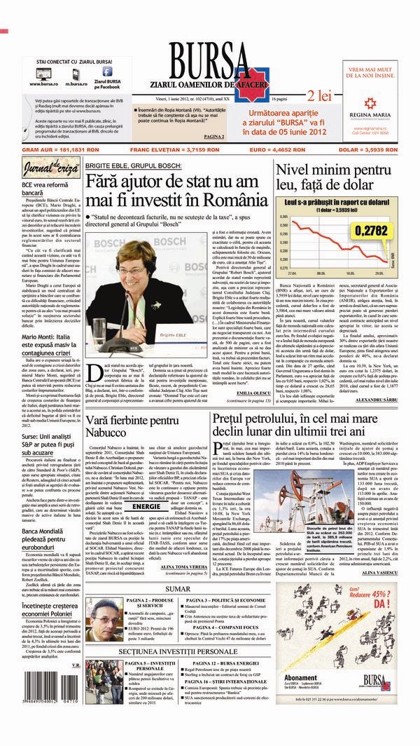Ediţia din 01.05.2025