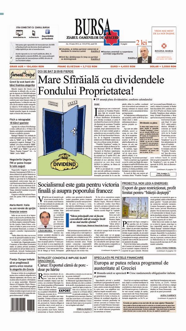 Ediţia din 01.05.2025