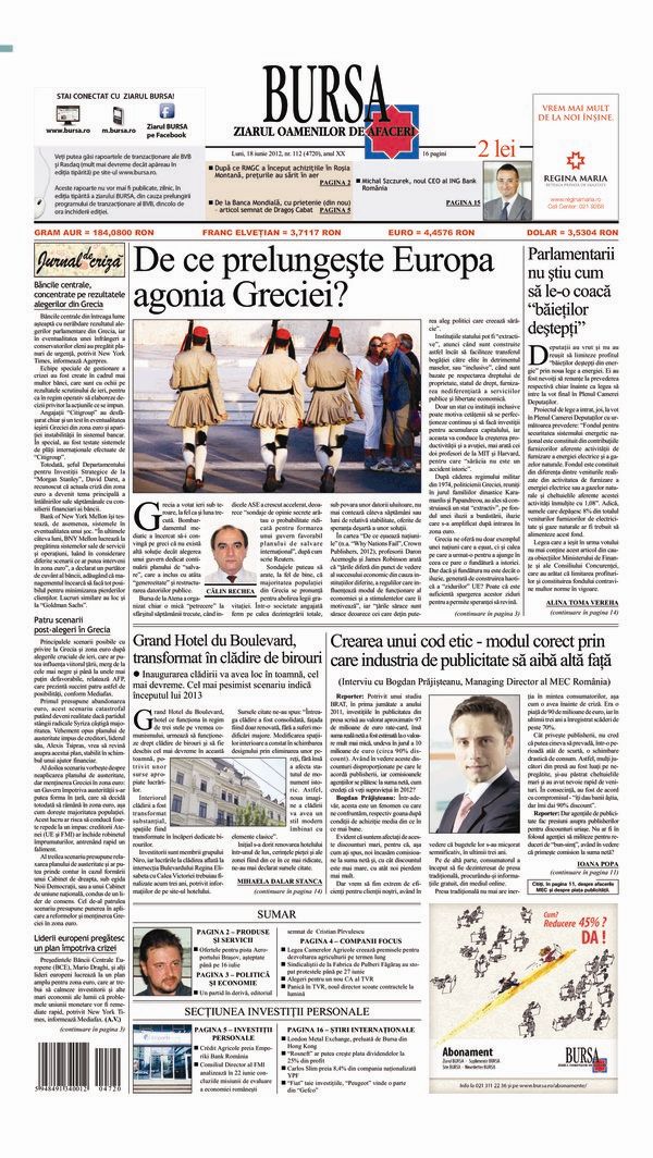 Ediţia din 01.05.2025