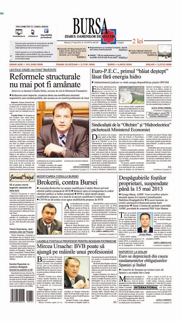 Ediţia din 27.06.2012