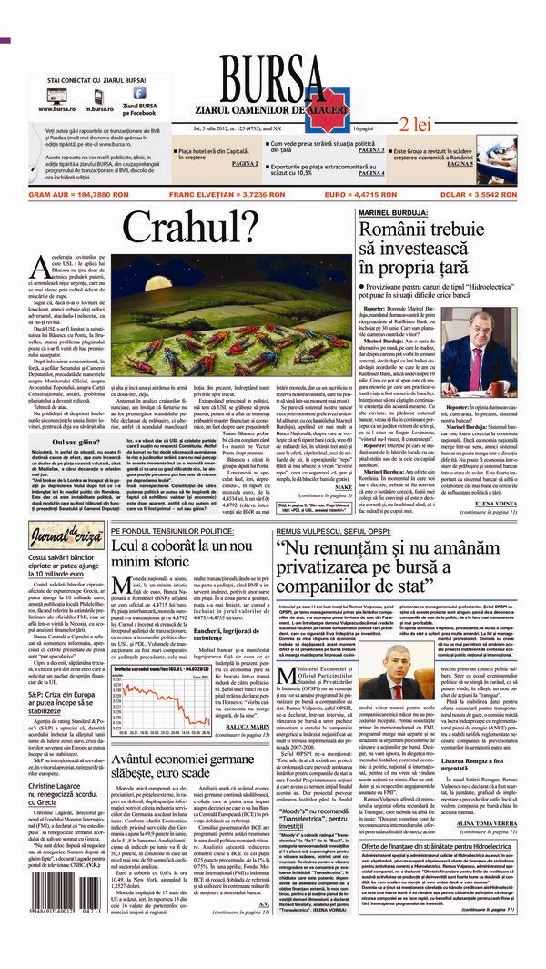 Ediţia din 05.07.2012