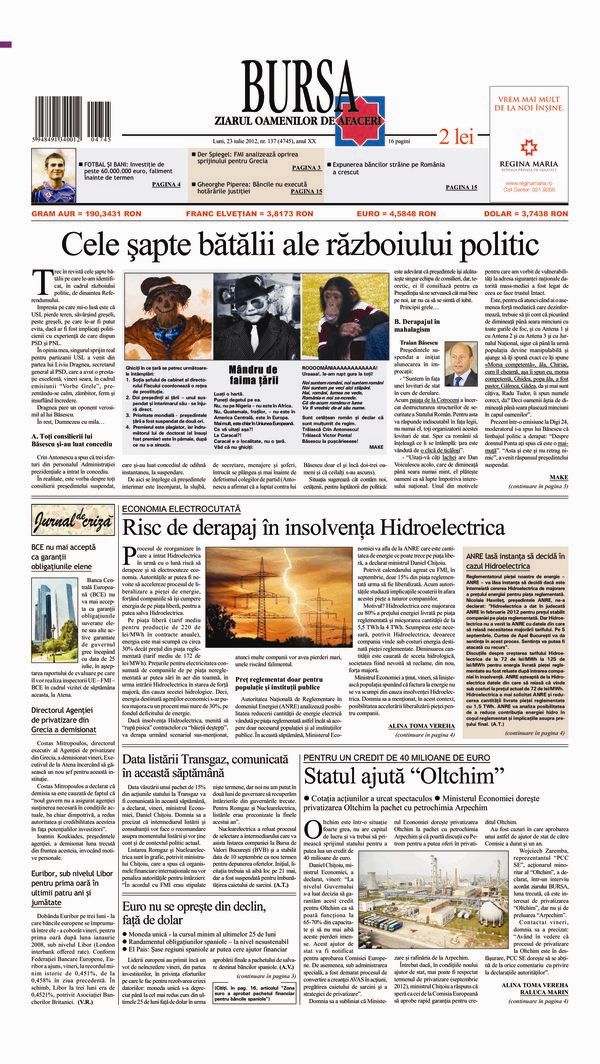Ediţia din 27.07.2026