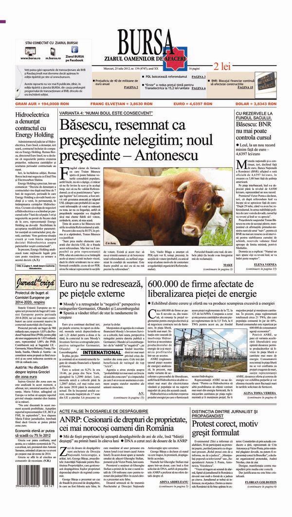Ediţia din 16.07.2026
