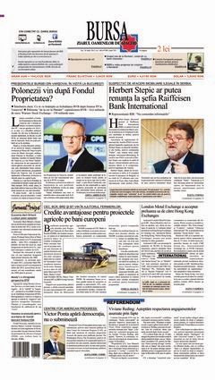 Prima pagină 26.07.2012