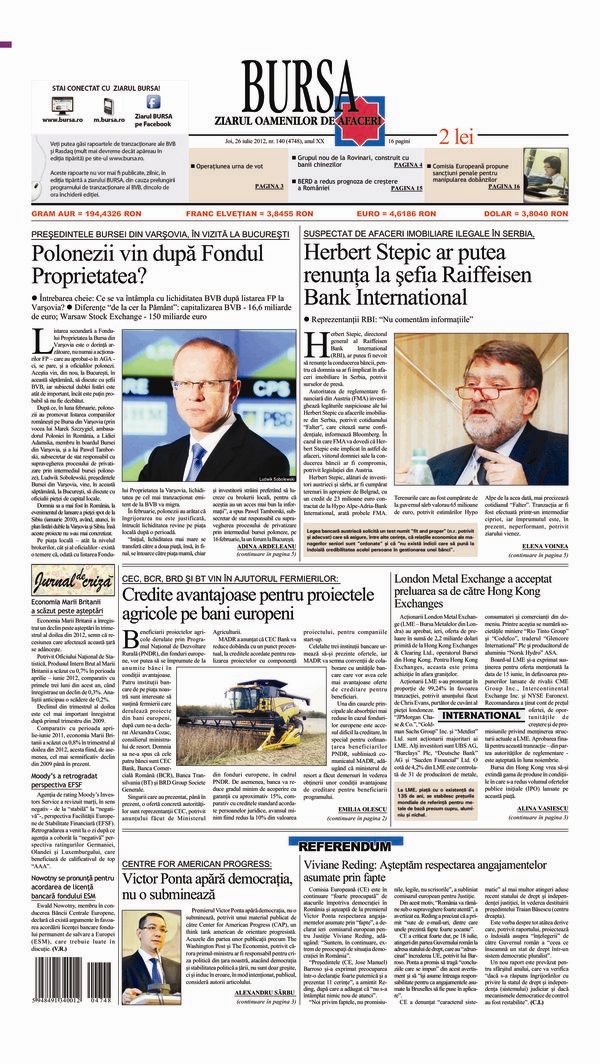 Ediţia din 30.04.2025