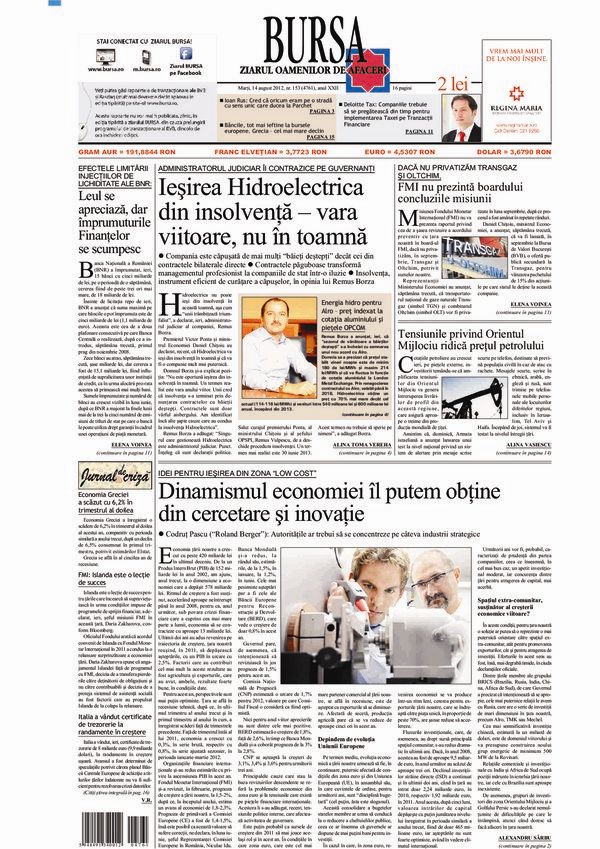 Ediţia din 01.05.2025